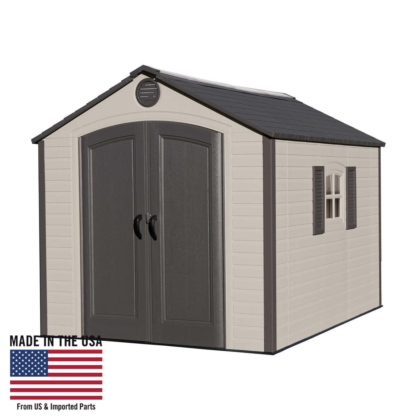 Lifetime 8 Ft. X 10 Ft. Outdoor Storage Shed - 60056 - Backyard Provider