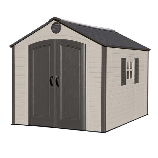 Lifetime 8 Ft. X 10 Ft. Outdoor Storage Shed - 60056 - Backyard Provider