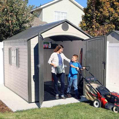 Lifetime 8 Ft. X 10 Ft. Outdoor Storage Shed - 60056 - Backyard Provider