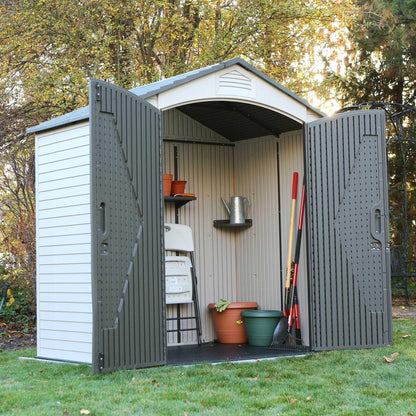 Lifetime 7 Ft. X 4.5 Ft. Outdoor Storage Shed - 60057 - Backyard Provider
