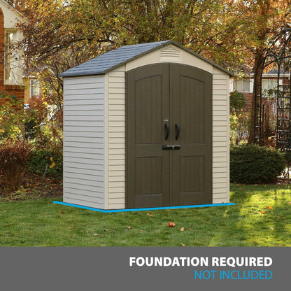 Lifetime 7 Ft. X 4.5 Ft. Outdoor Storage Shed - 60057 - Backyard Provider