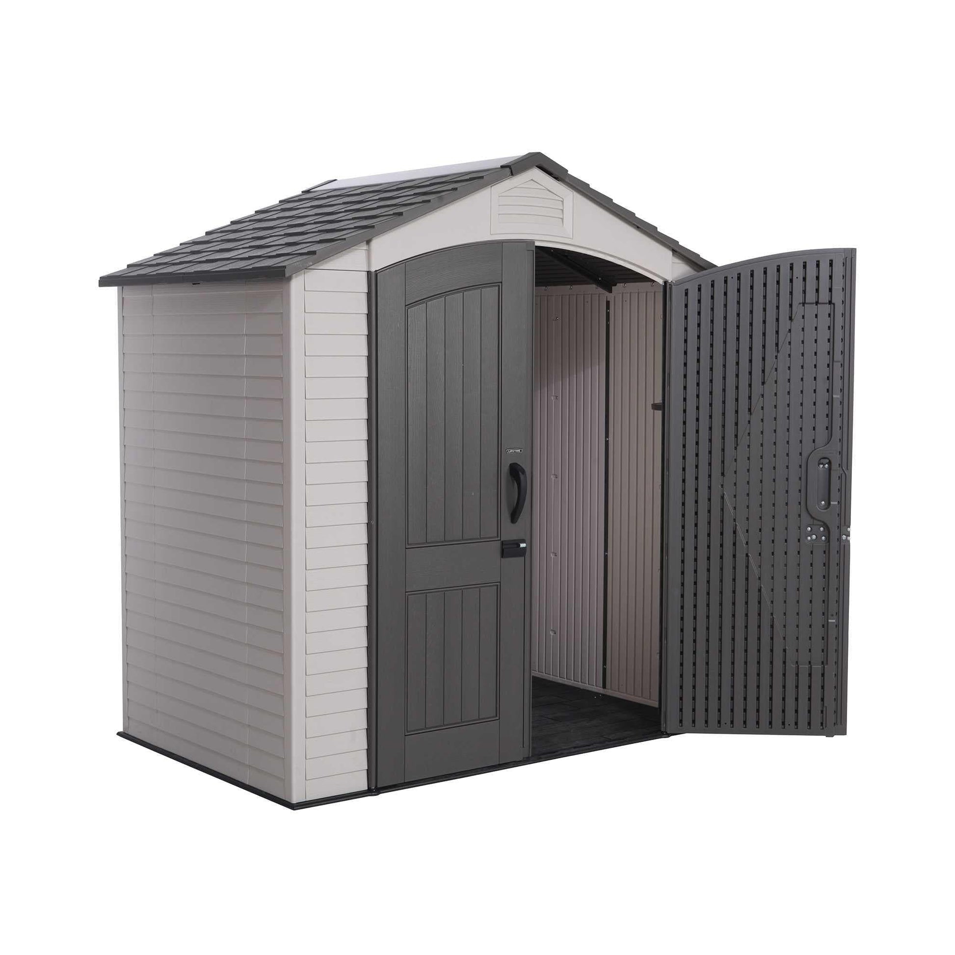 Lifetime 7 Ft. X 4.5 Ft. Outdoor Storage Shed - 60057 - Backyard Provider