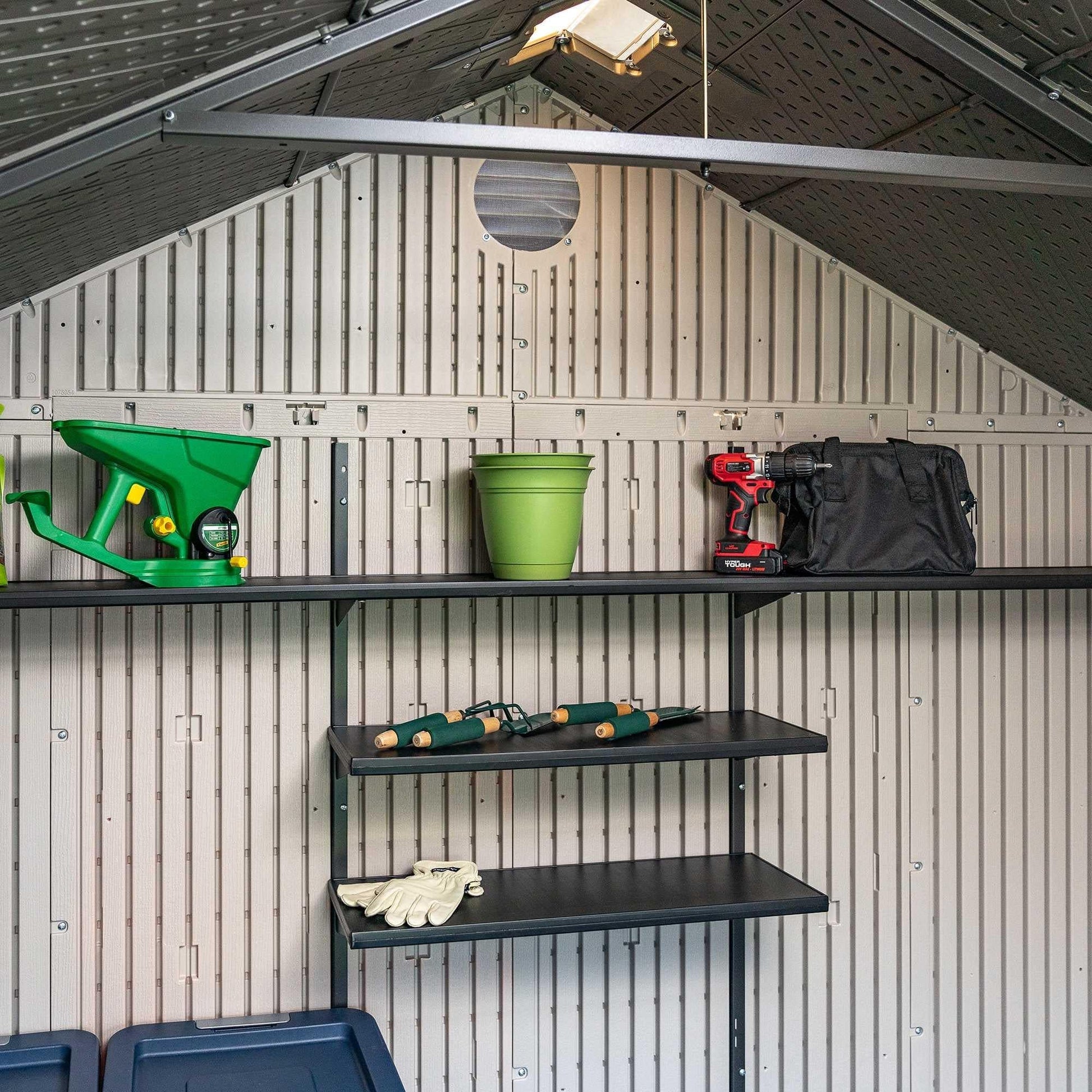 Lifetime 8 Ft. X 15 Ft. Outdoor Storage Shed - 60075 - Backyard Provider