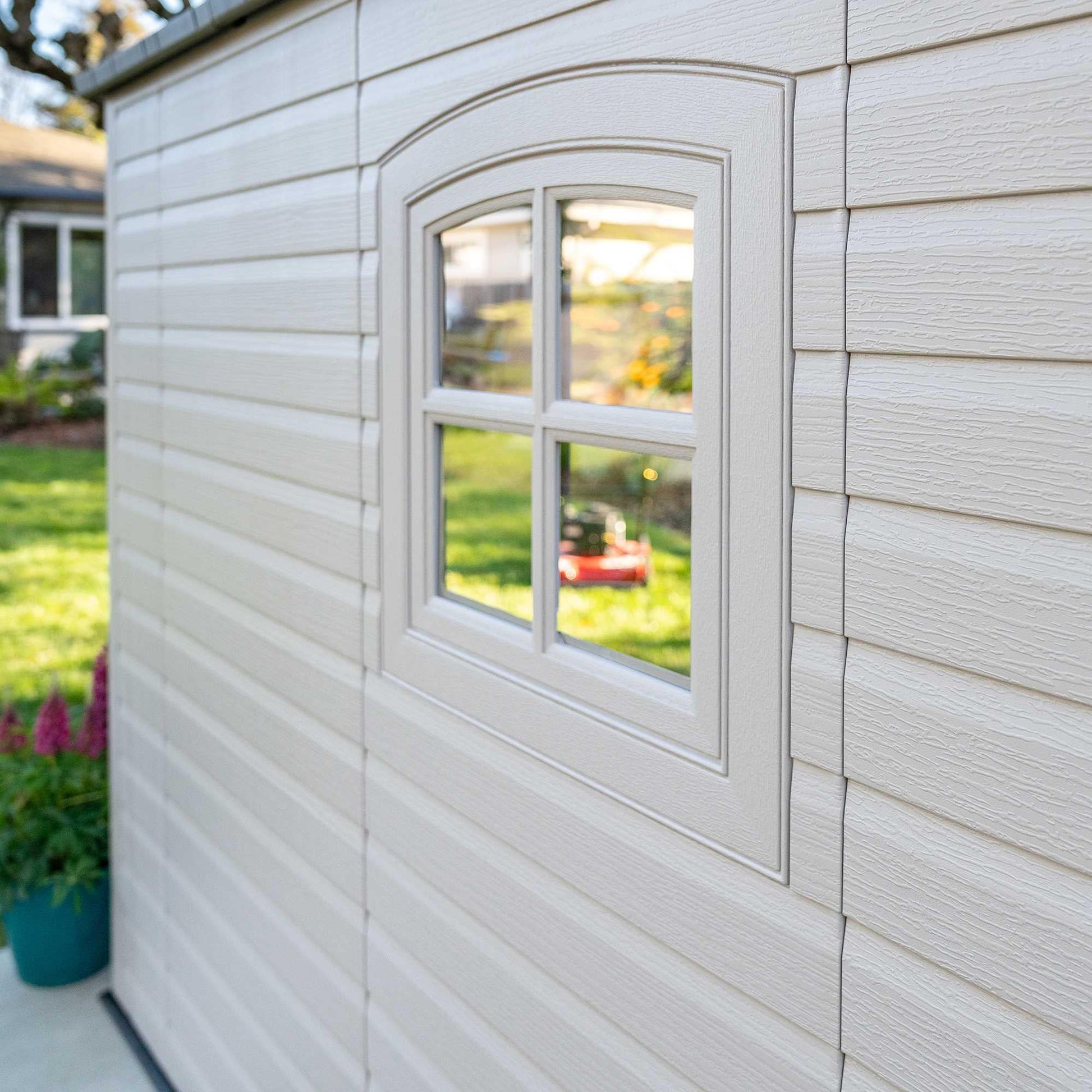 Lifetime 8 Ft. X 15 Ft. Outdoor Storage Shed - 60075 - Backyard Provider
