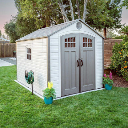 Lifetime 8 Ft. X 10 Ft. Outdoor Storage Shed - 60117 - Backyard Provider