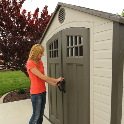 Lifetime 8 Ft. X 20 Ft. Outdoor Storage Shed - 60120 - Backyard Provider