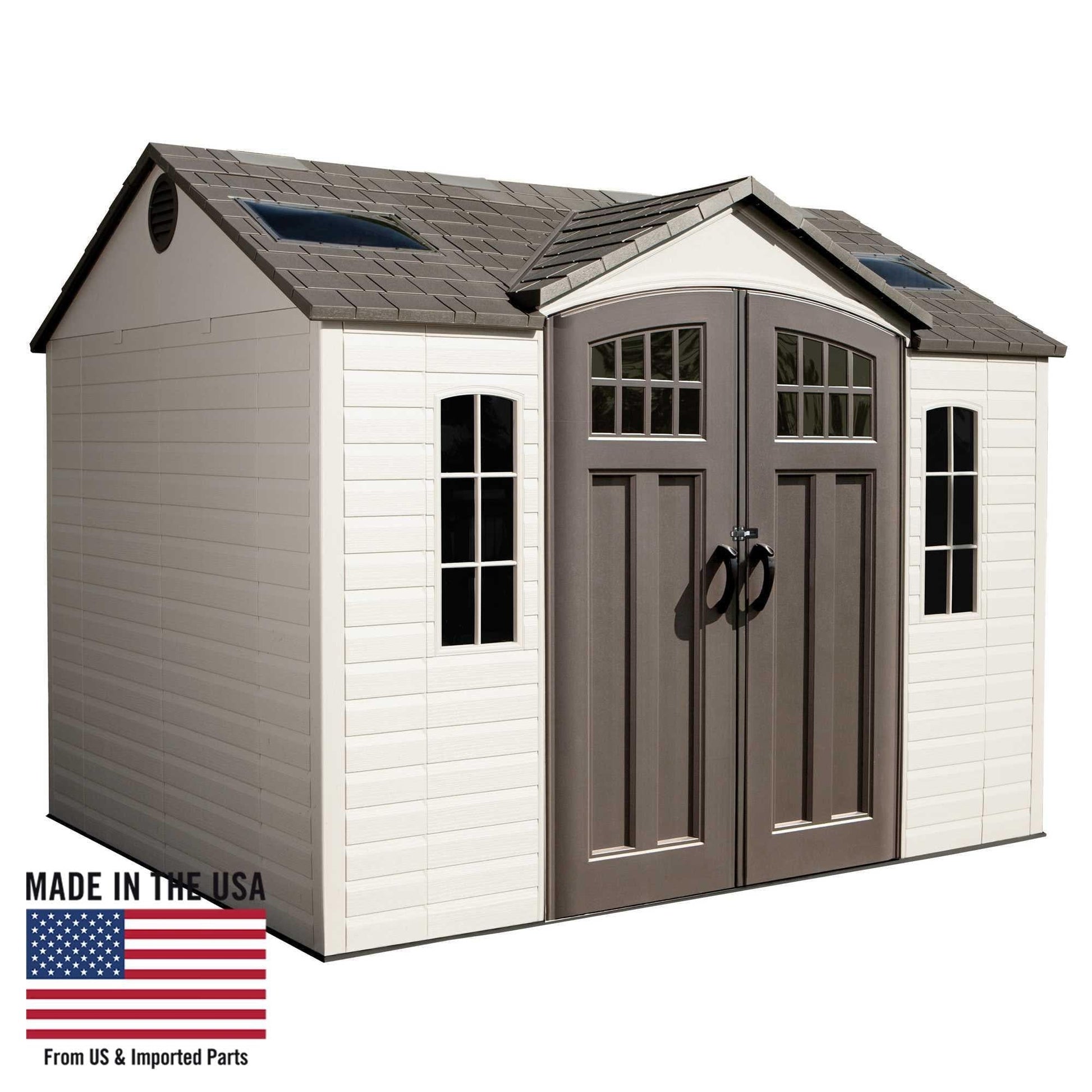 Lifetime 10 Ft. X 8 Ft. Outdoor Storage Shed - 60178 - Backyard Provider