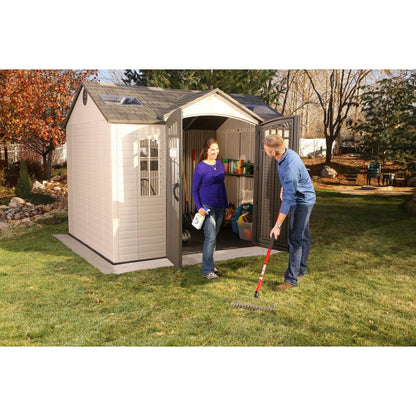 Lifetime 10 Ft. X 8 Ft. Outdoor Storage Shed - 60178 - Backyard Provider