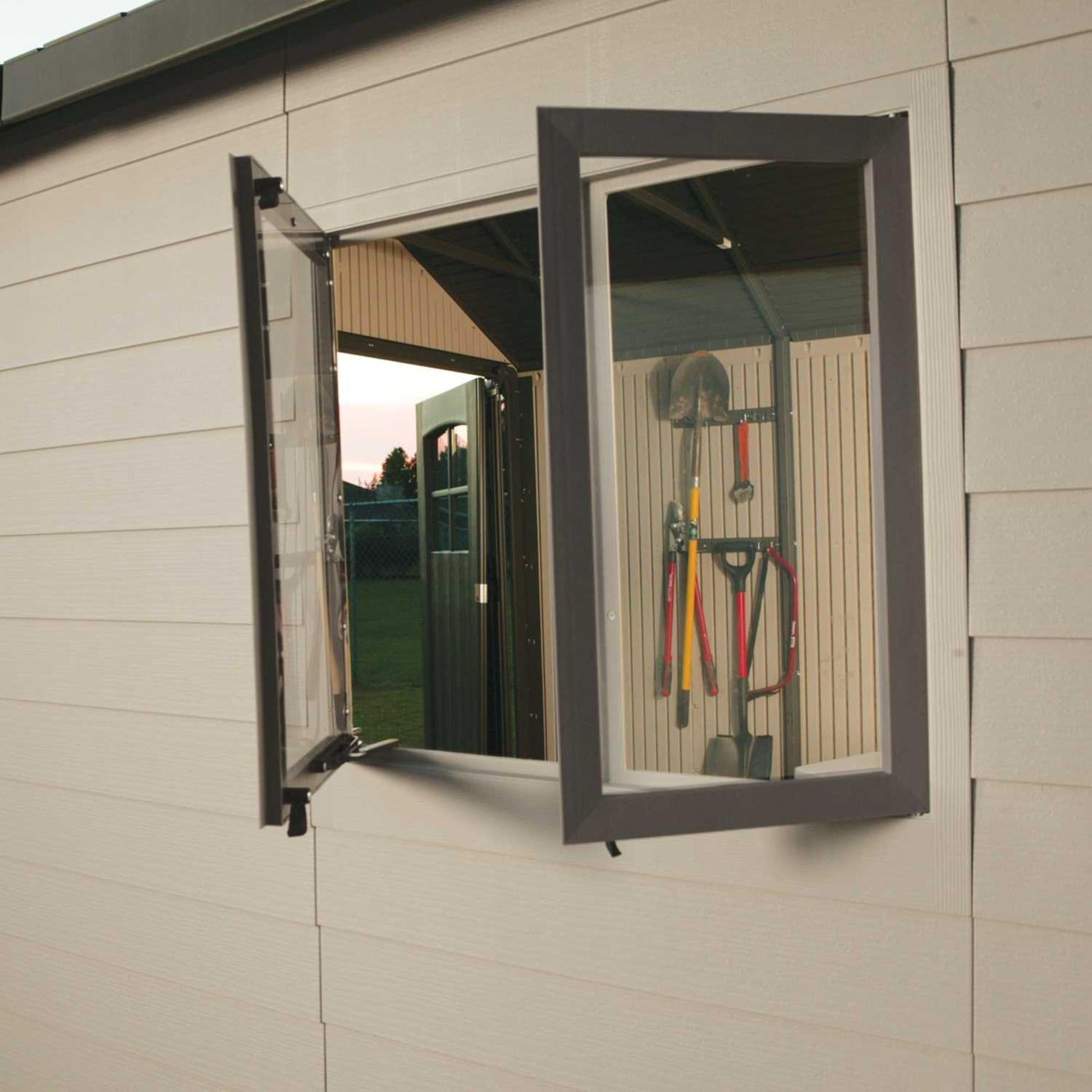 Lifetime 11 Ft. X 11 Ft. Outdoor Storage Shed - 60187 - Backyard Provider