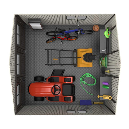 Lifetime 11 Ft. X 11 Ft. Outdoor Storage Shed - 60187 - Backyard Provider