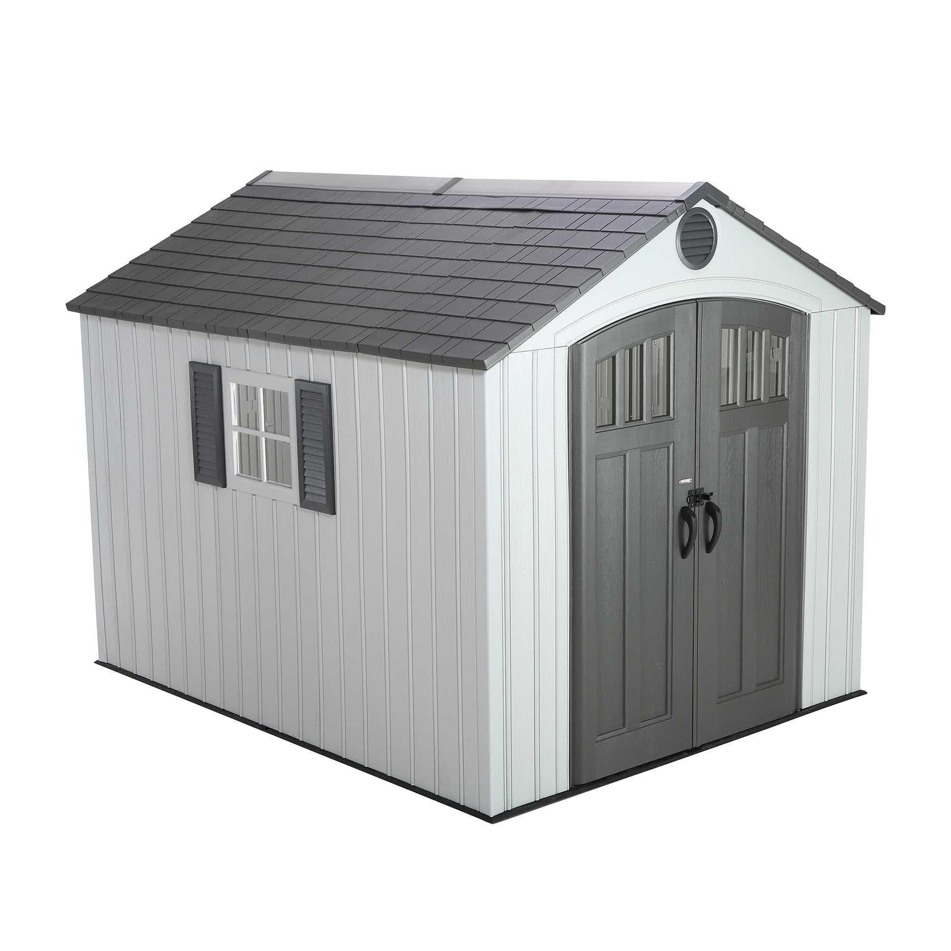 Lifetime 8 Ft. X 10 Ft. Outdoor Storage Shed - 60202 - Backyard Provider