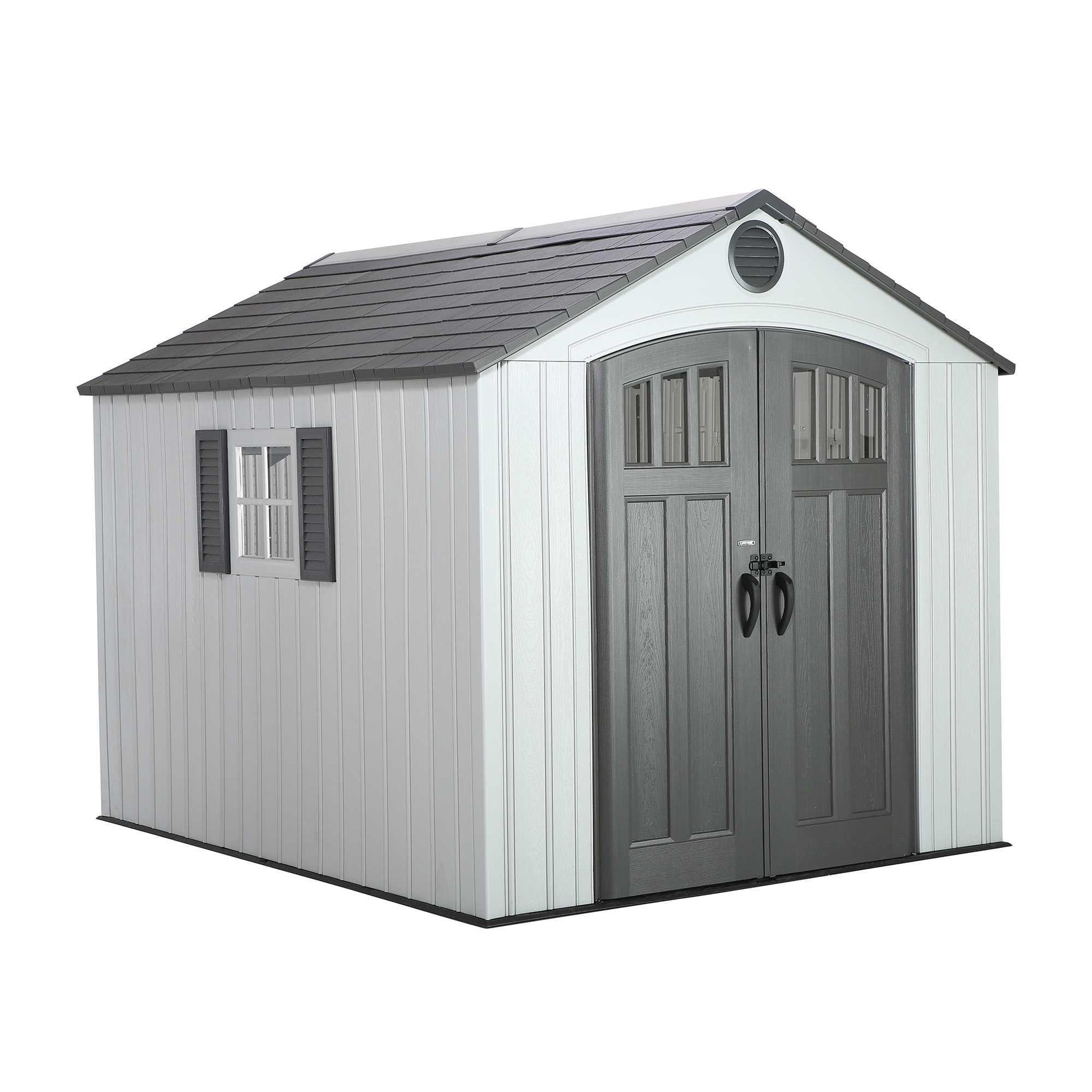Lifetime 8 Ft. X 10 Ft. Outdoor Storage Shed - 60202 - Backyard Provider