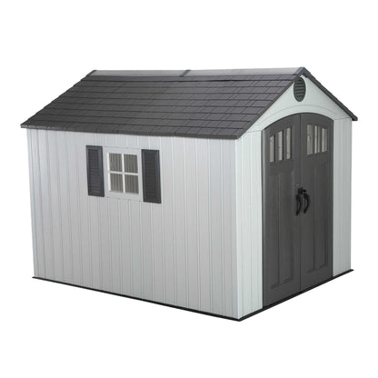 Lifetime 8 Ft. X 10 Ft. Outdoor Storage Shed - 60202 - Backyard Provider