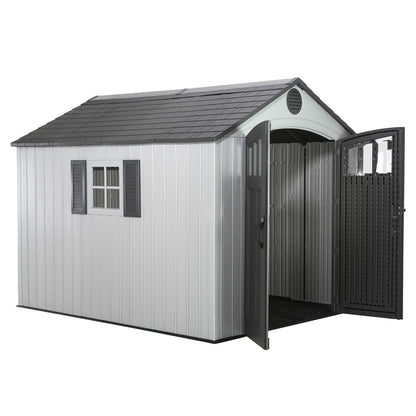Lifetime 8 Ft. X 10 Ft. Outdoor Storage Shed - 60202 - Backyard Provider