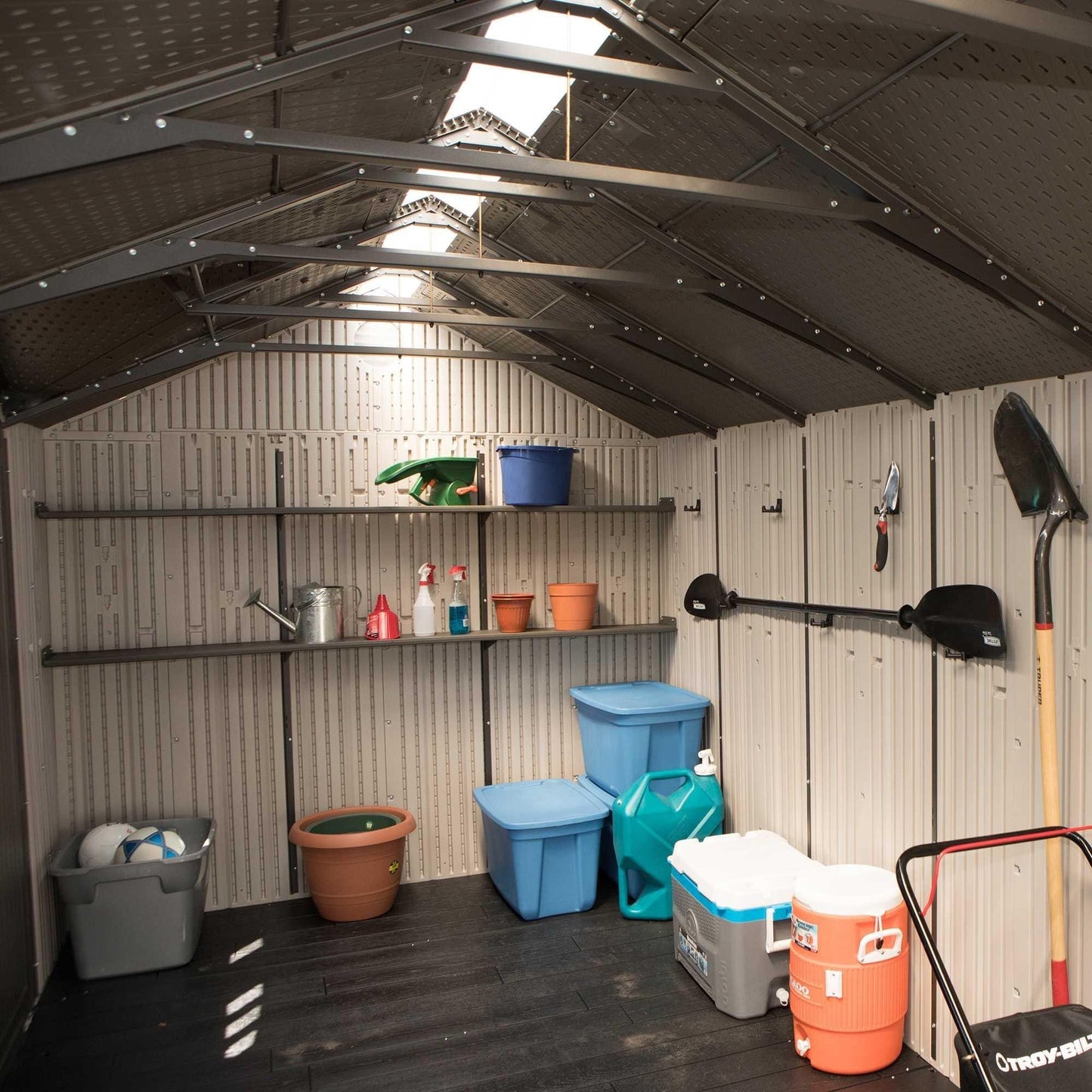 Lifetime 17.5 Ft. X 8 Ft. Outdoor Storage Shed - 60213 - Backyard Provider