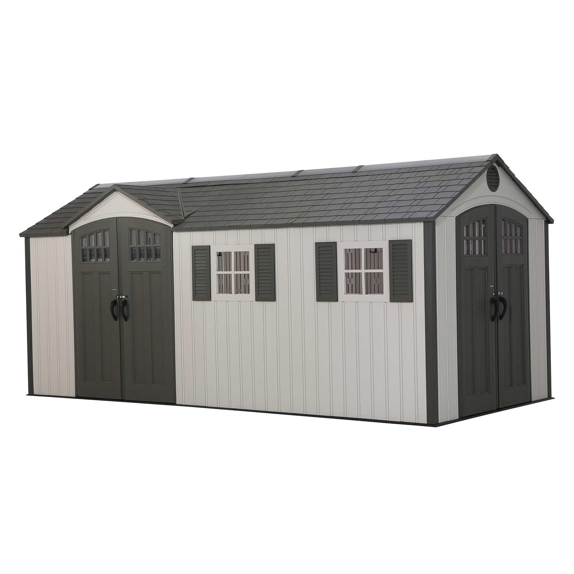 Lifetime 17.5 Ft. X 8 Ft. Outdoor Storage Shed - 60213 - Backyard Provider