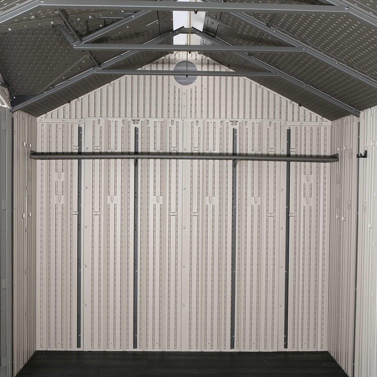Lifetime 17.5 Ft. X 8 Ft. Outdoor Storage Shed - 60213 - Backyard Provider