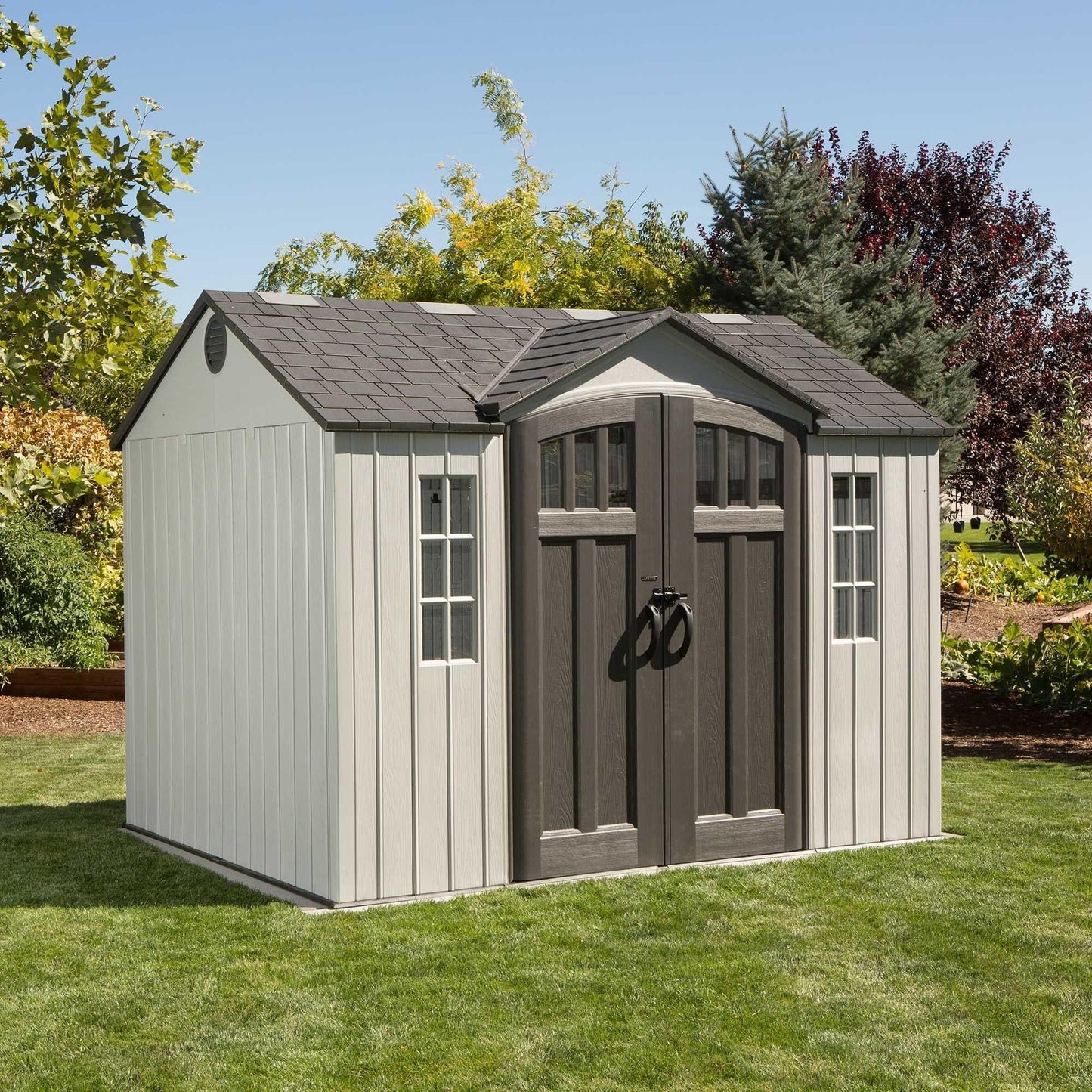 Lifetime 10 Ft. X 8 Ft. Outdoor Storage Shed - 60243 - Backyard Provider