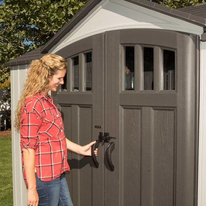 Lifetime 10 Ft. X 8 Ft. Outdoor Storage Shed - 60243 - Backyard Provider