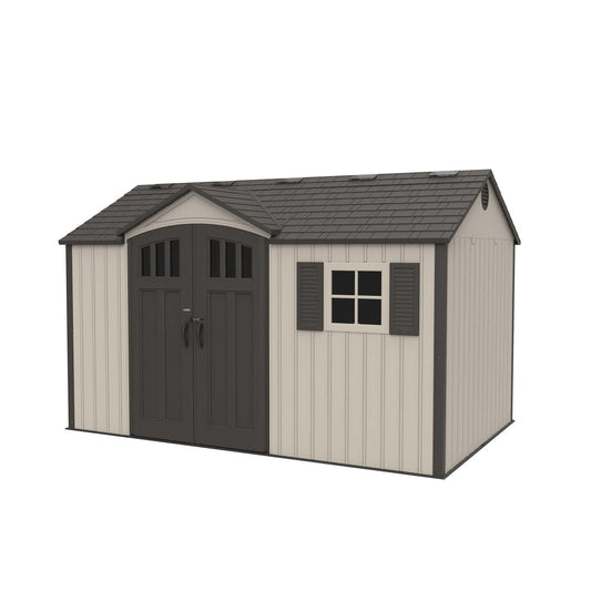 Lifetime 12.5 Ft. X 8 Ft. Outdoor Storage Shed - 60223 - Backyard Provider