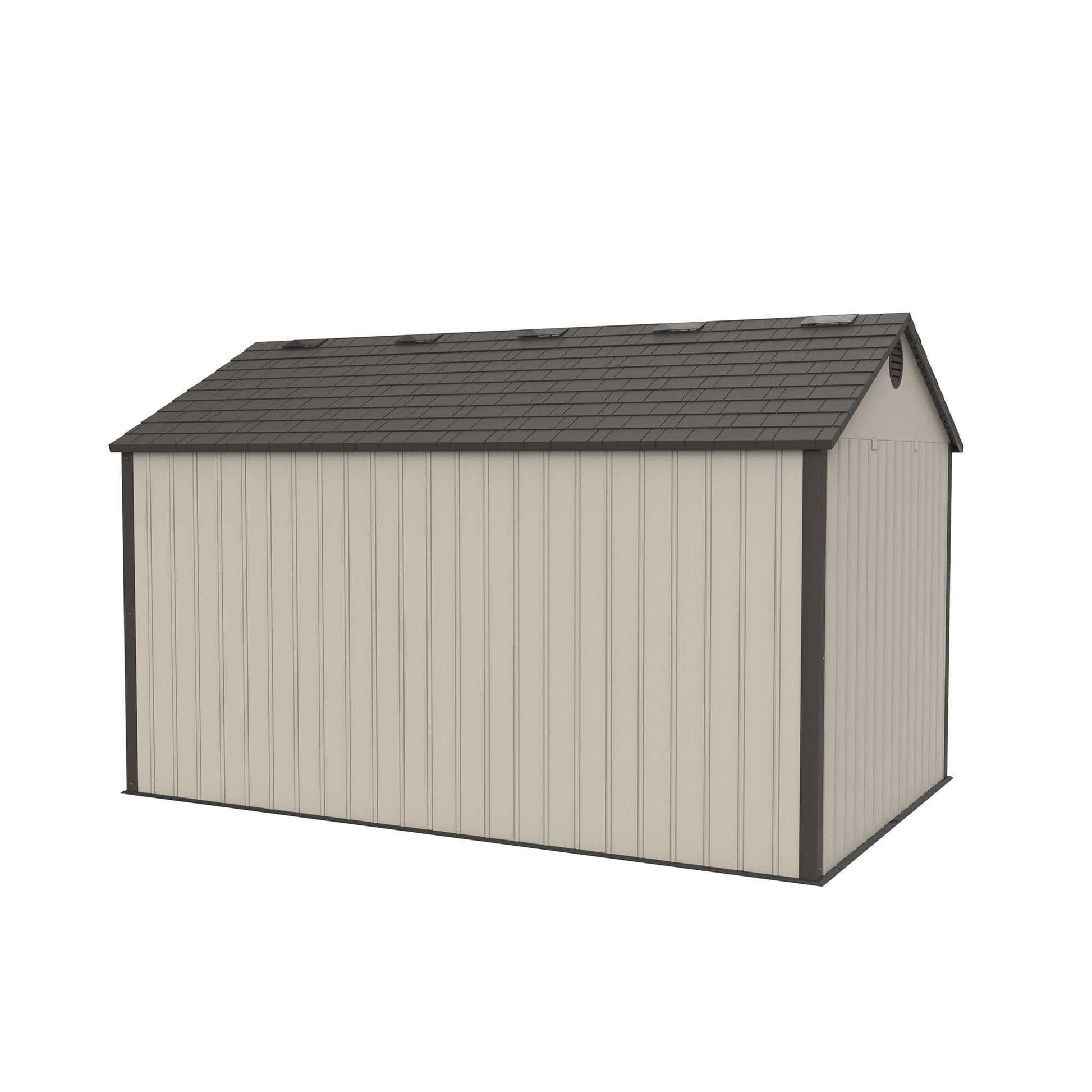 Lifetime 12.5 Ft. X 8 Ft. Outdoor Storage Shed - 60223 - Backyard Provider
