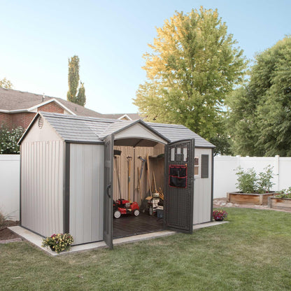 Lifetime 12.5 Ft. X 8 Ft. Outdoor Storage Shed - 60223 - Backyard Provider