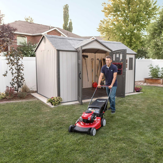 Lifetime 12.5 Ft. X 8 Ft. Outdoor Storage Shed - 60223 - Backyard Provider