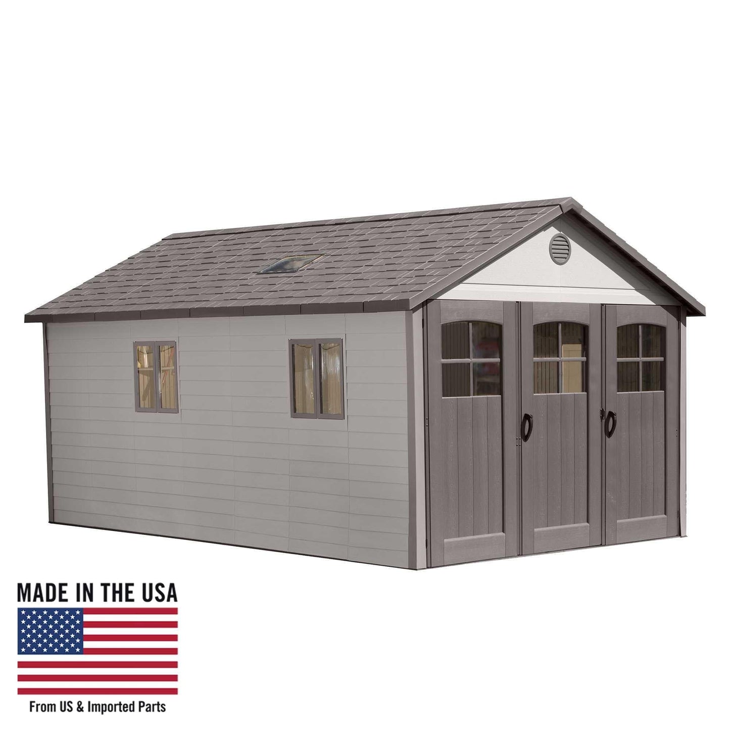 Lifetime 11 Ft. X 18.5 Ft. Outdoor Storage Shed - 60236 - Backyard Provider