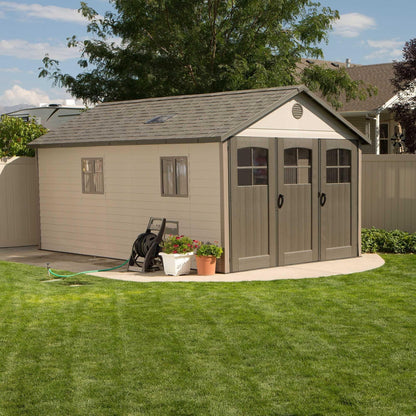 Lifetime 11 Ft. X 18.5 Ft. Outdoor Storage Shed - 60236 - Backyard Provider