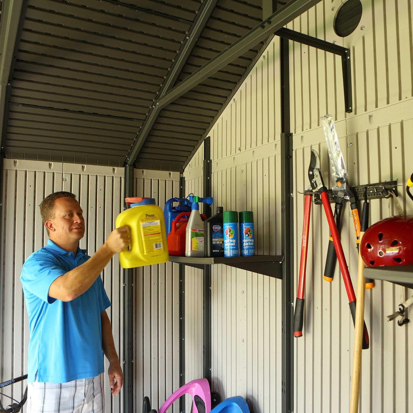 Lifetime 11 Ft. X 21 Ft. Outdoor Storage Shed - 60237 - Backyard Provider