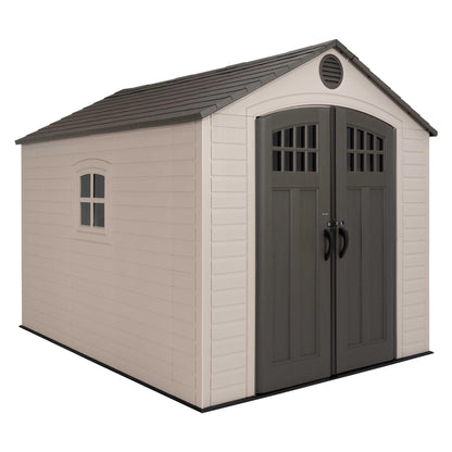 Lifetime 8 Ft. X 10 Ft. Outdoor Storage Shed - 60332 - Backyard Provider