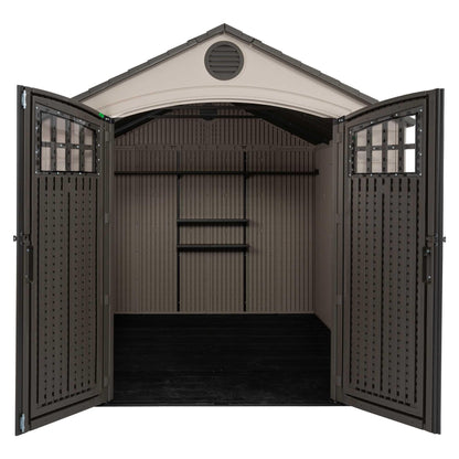 Lifetime 8 Ft. X 10 Ft. Outdoor Storage Shed - 60332 - Backyard Provider