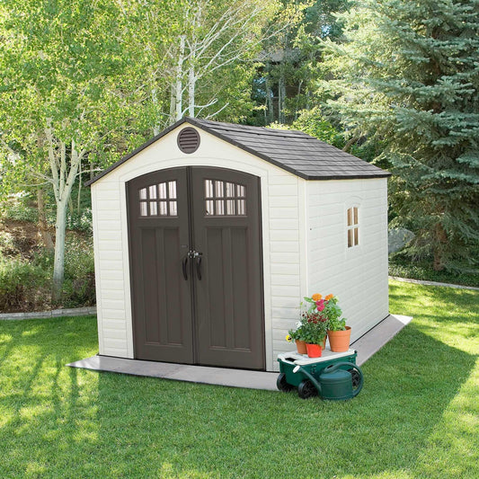 Lifetime 8 Ft. X 10 Ft. Outdoor Storage Shed - 60332 - Backyard Provider