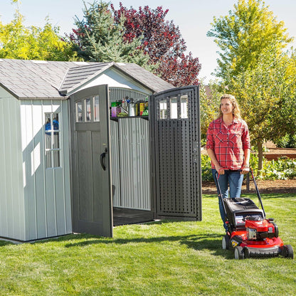 Lifetime 10 Ft. X 8 Ft. Outdoor Storage Shed - 60243 - Backyard Provider