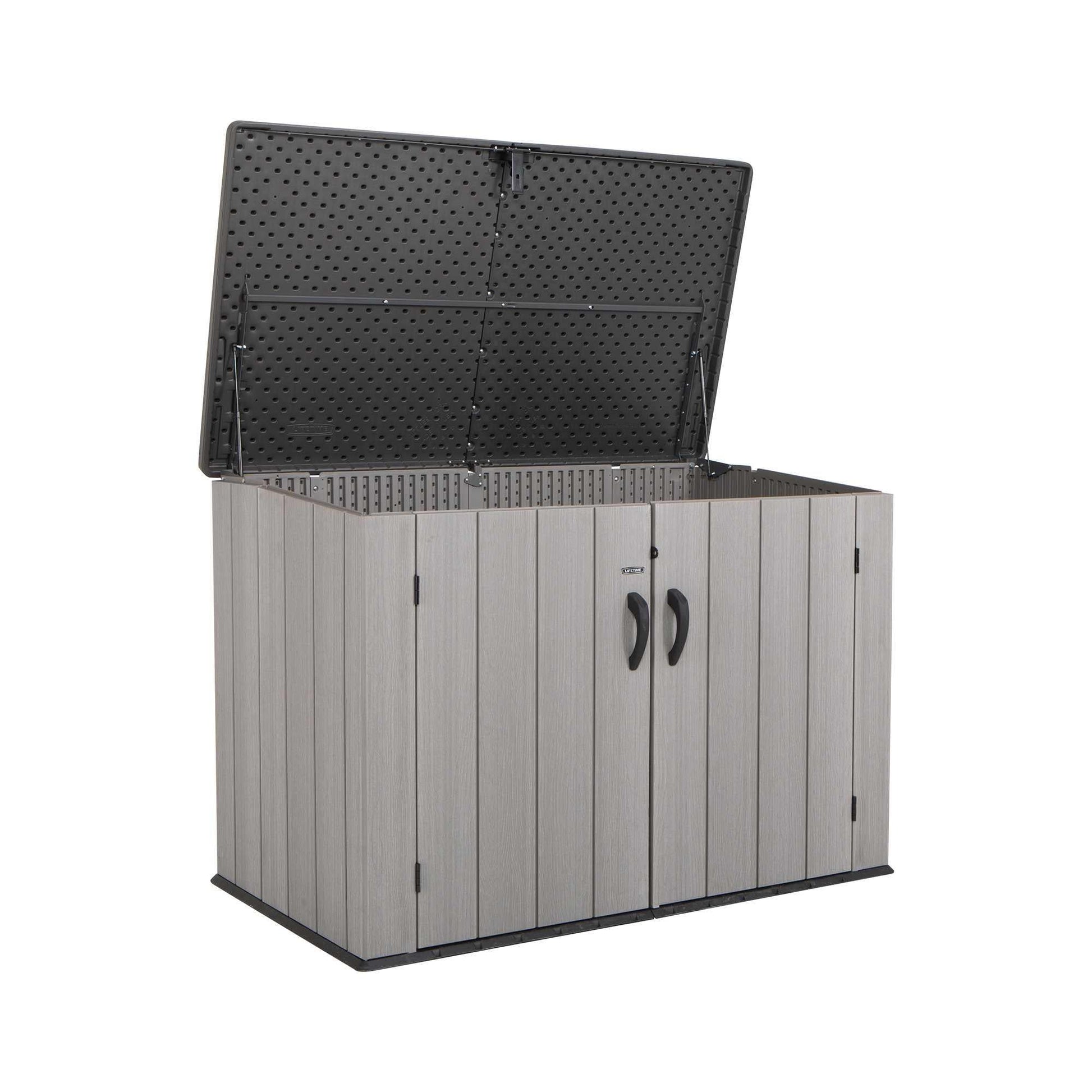 Lifetime Horizontal Storage Shed - 60296U - Backyard Provider