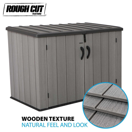 Lifetime Horizontal Storage Shed - 60296U - Backyard Provider