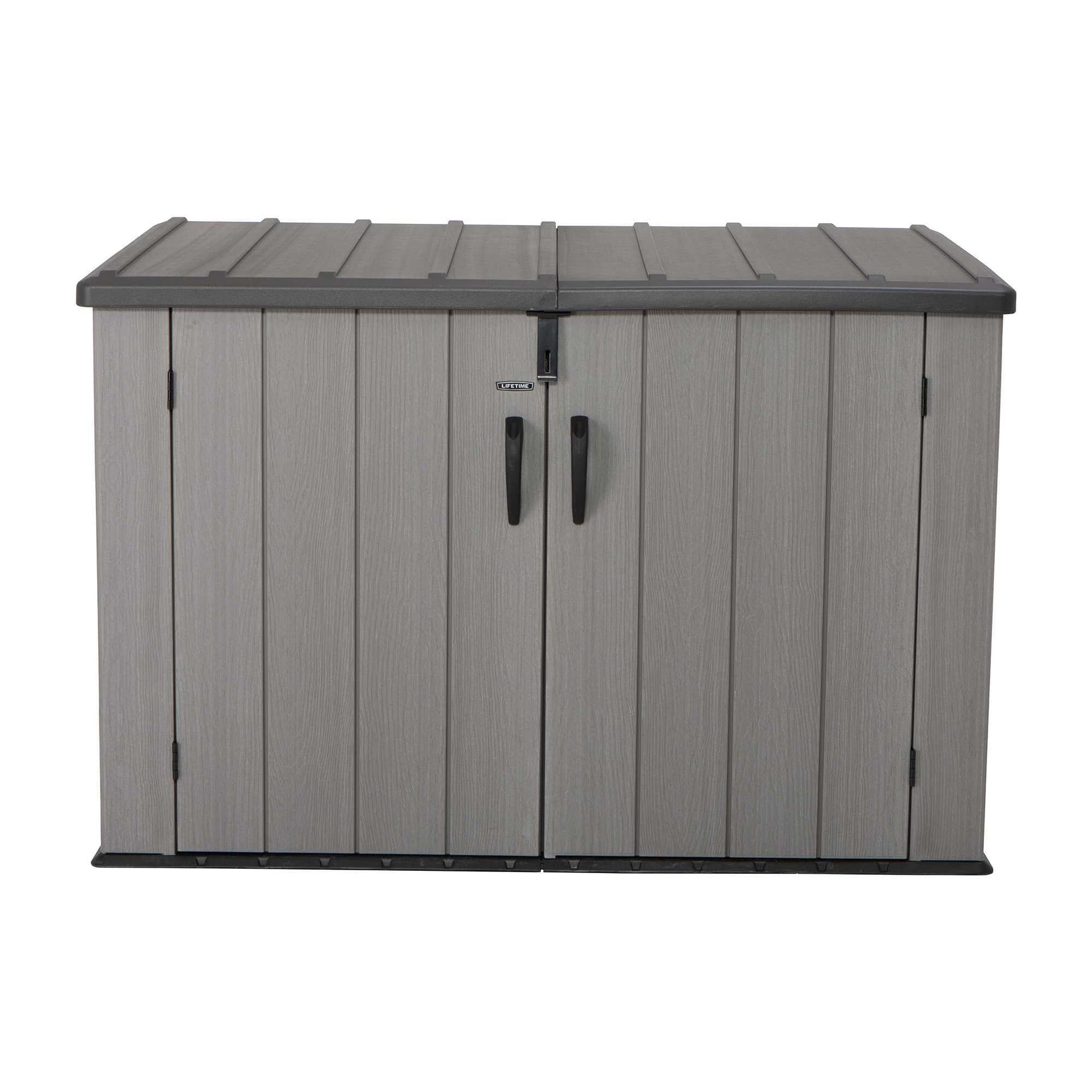 Lifetime Horizontal Storage Shed - 60296U - Backyard Provider