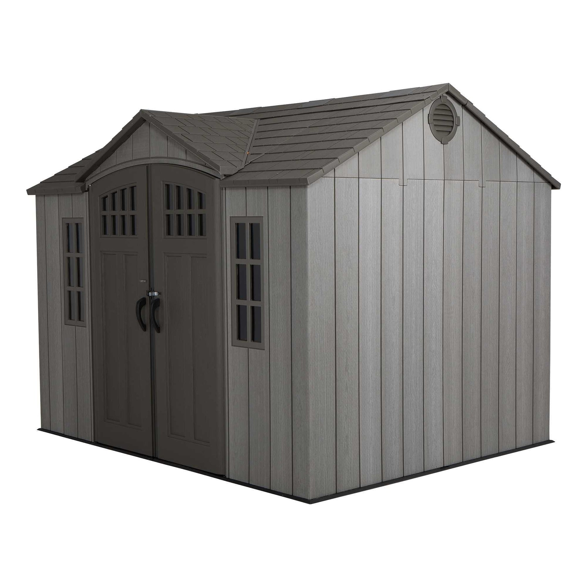 Lifetime 10 Ft. X 8 Ft. Outdoor Storage Shed - 60330 - Backyard Provider