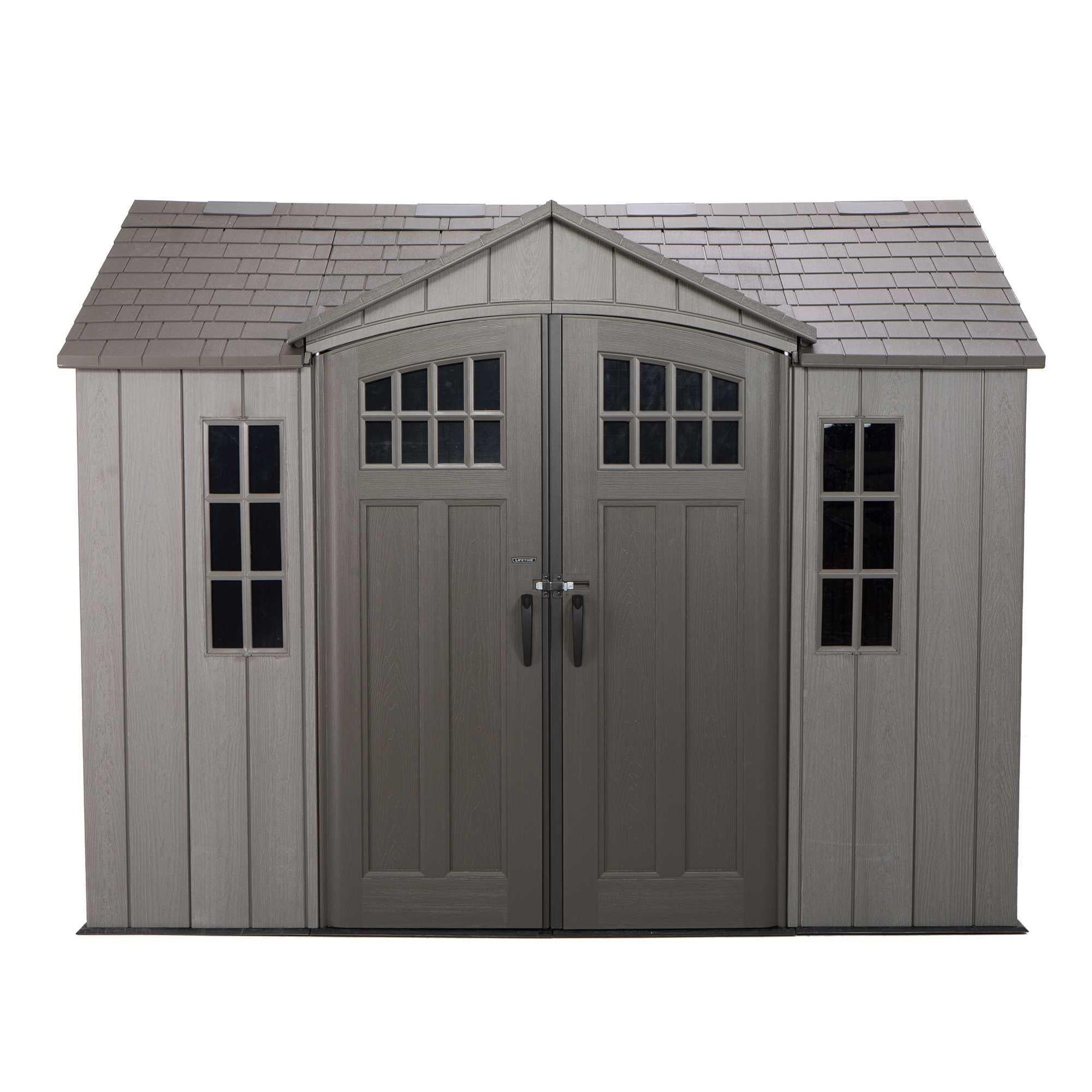 Lifetime 10 Ft. X 8 Ft. Outdoor Storage Shed - 60330 - Backyard Provider