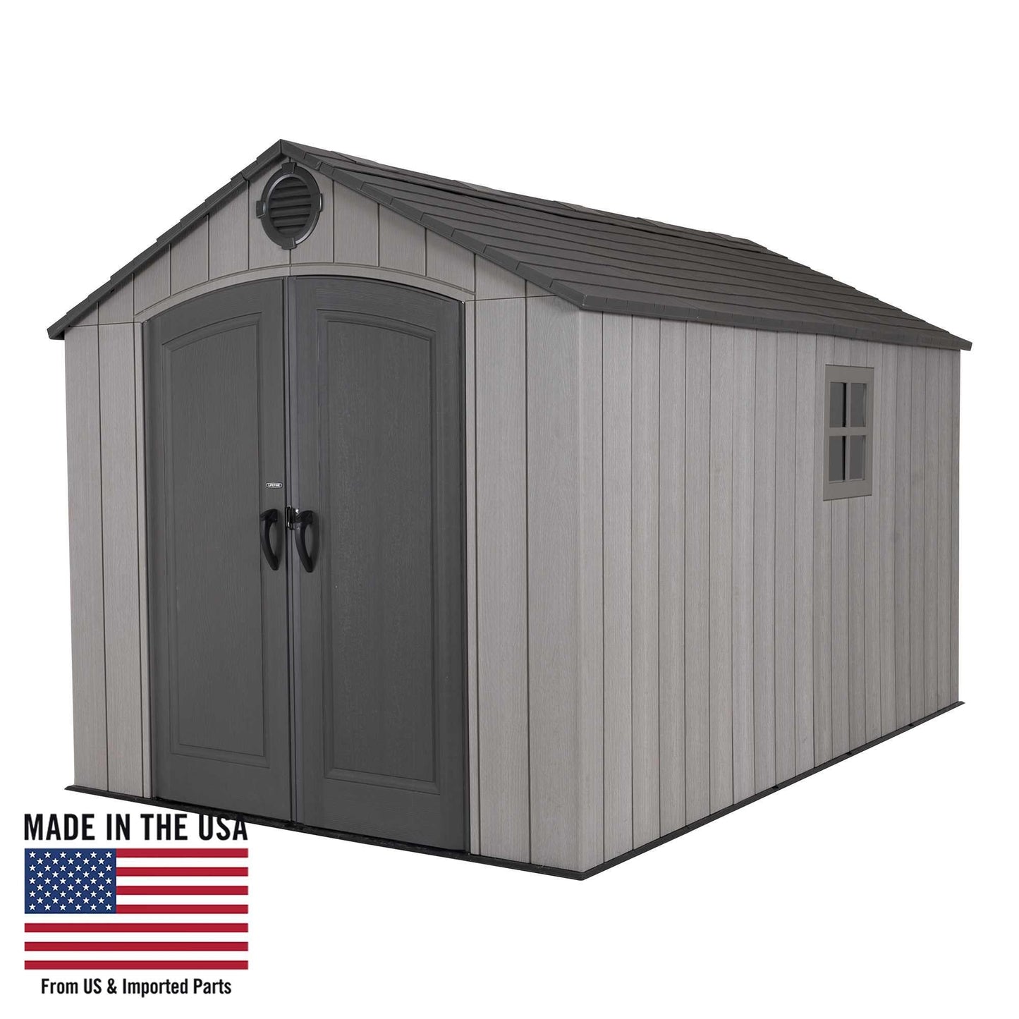 Lifetime 8 Ft. X 12.5 Ft. Outdoor Storage Shed - 60305 - Backyard Provider
