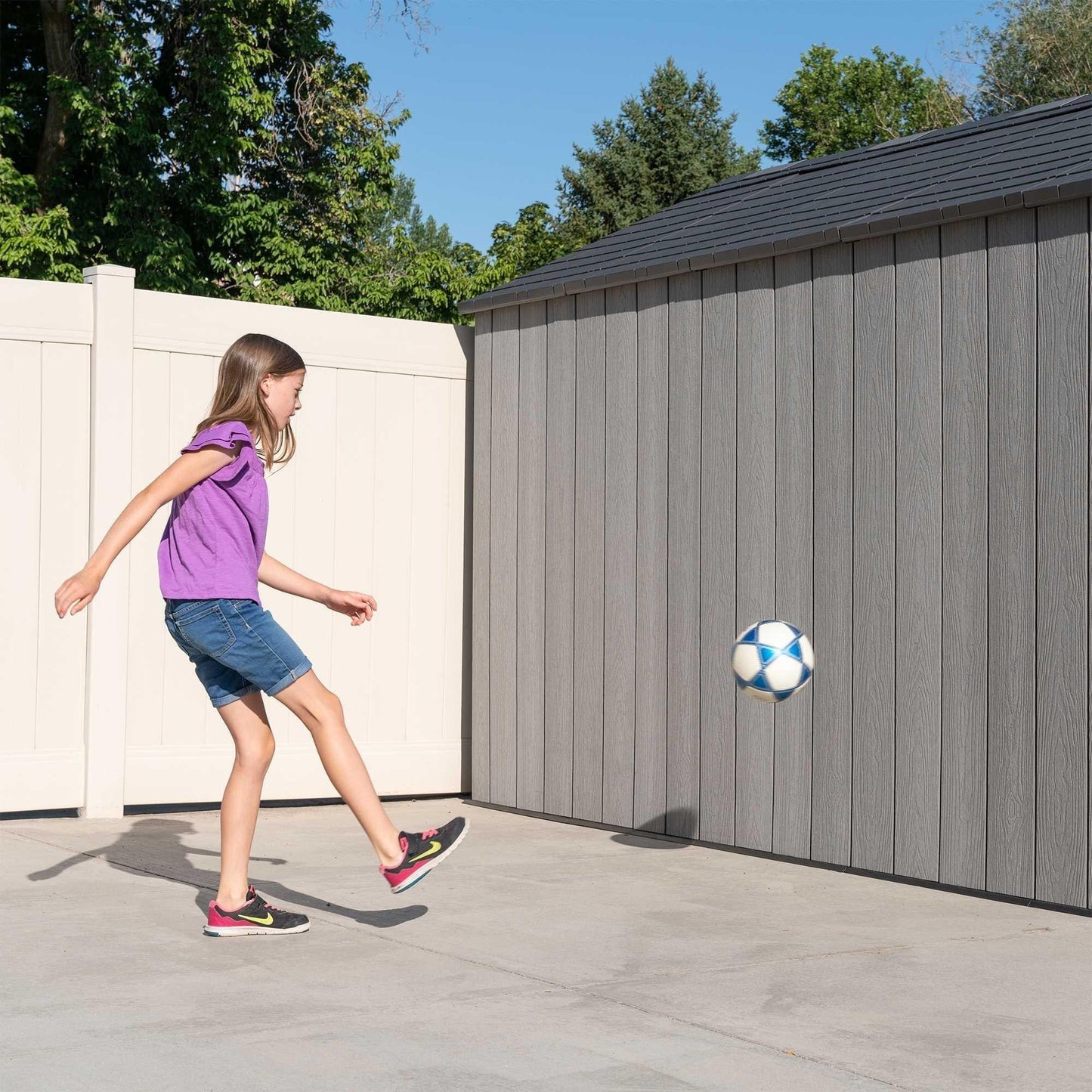 Lifetime 8 Ft. X 12.5 Ft. Outdoor Storage Shed - 60305 - Backyard Provider