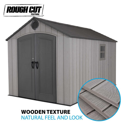 Lifetime 8 Ft. X 12.5 Ft. Outdoor Storage Shed - 60305 - Backyard Provider