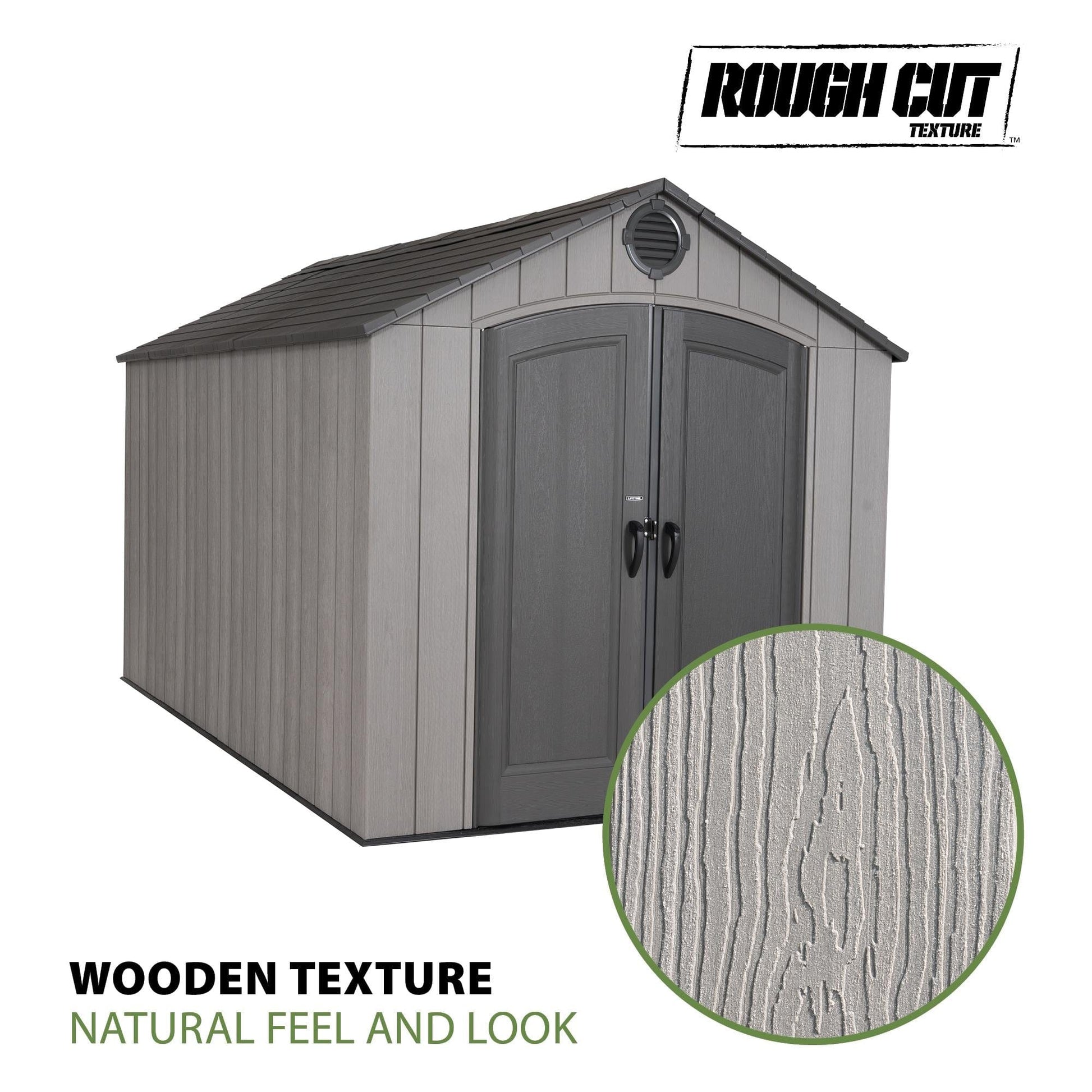 Lifetime 8 Ft. X 12.5 Ft. Outdoor Storage Shed - 60305 - Backyard Provider