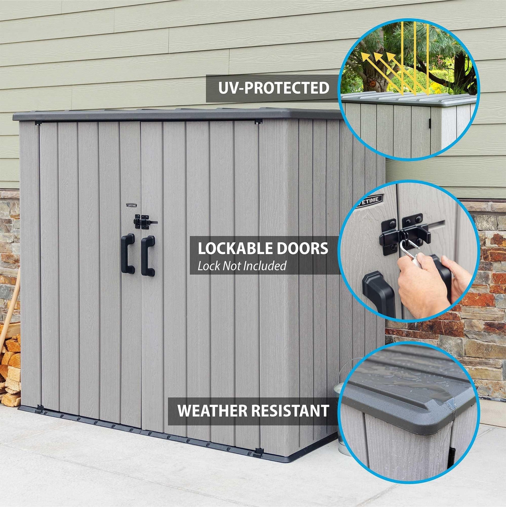 Lifetime Utility Shed - 60331U - Backyard Provider
