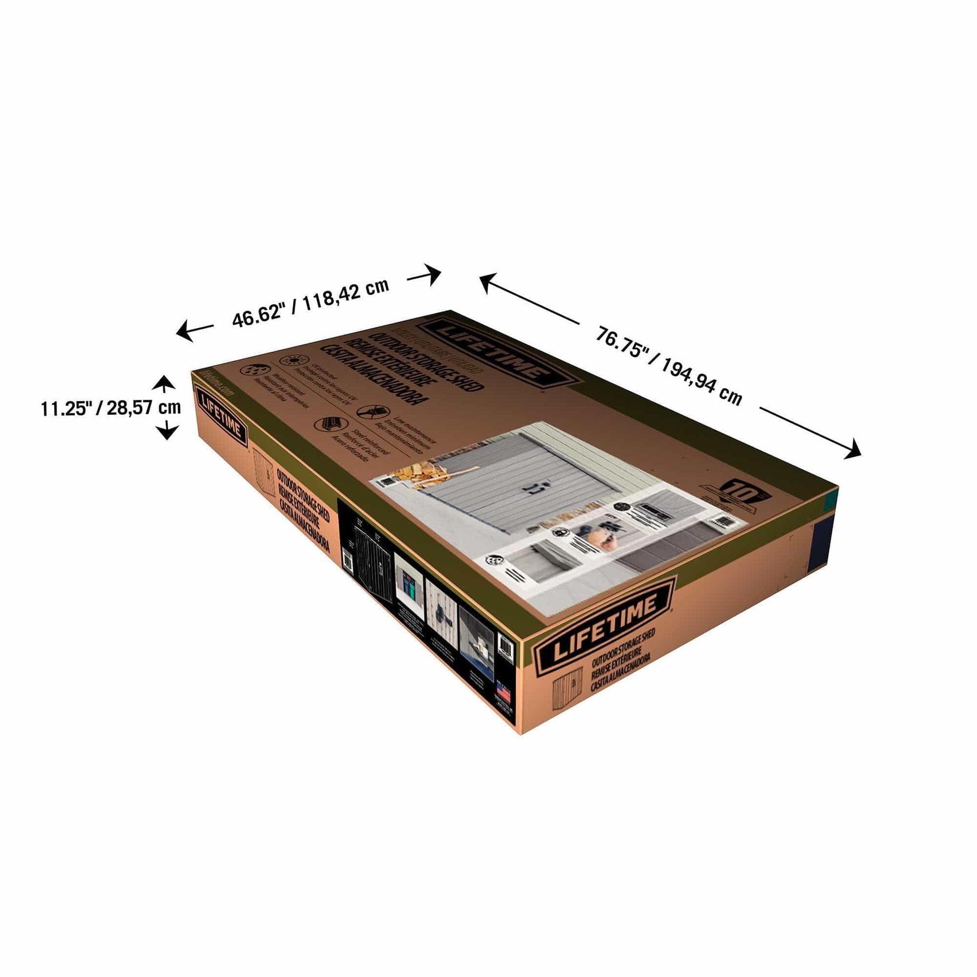 Lifetime Utility Shed - 60331U - Backyard Provider