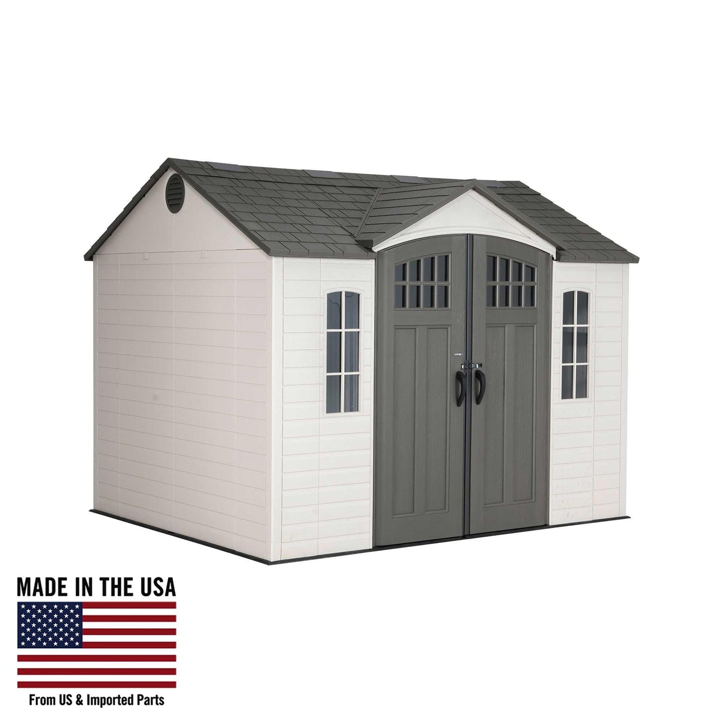 Lifetime 10 Ft. X 8 Ft. Outdoor Storage Shed - 60333 - Backyard Provider