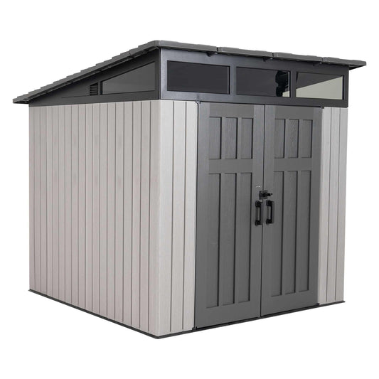 Lifetime 8.3 Ft. X 8.3 Ft. Outdoor Storage Shed - 60336 - Backyard Provider