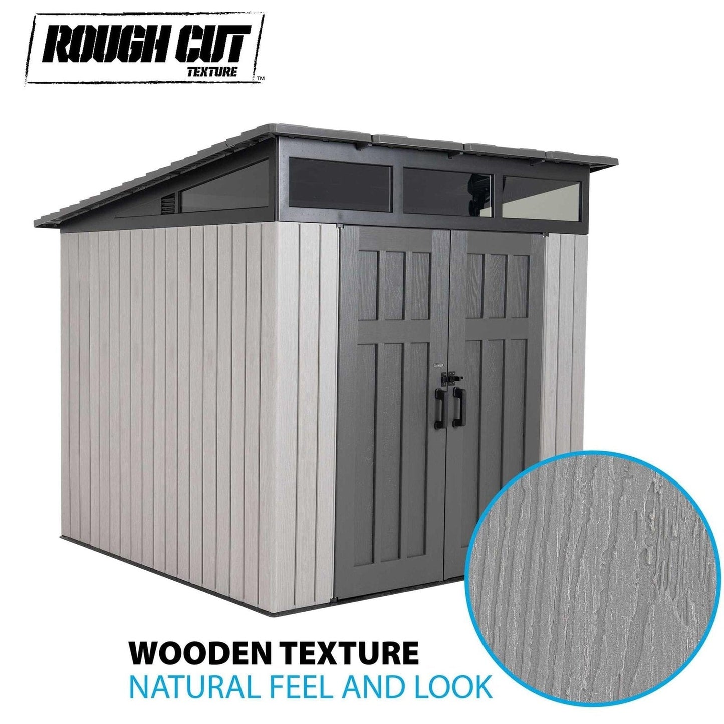 Lifetime 8.3 Ft. X 8.3 Ft. Outdoor Storage Shed - 60336 - Backyard Provider
