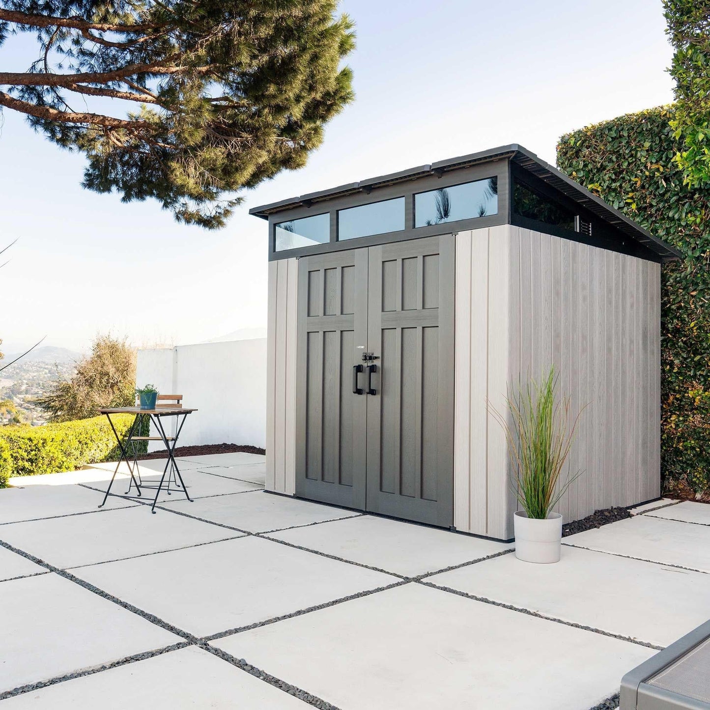 Lifetime 8.3 Ft. X 8.3 Ft. Outdoor Storage Shed - 60336 - Backyard Provider