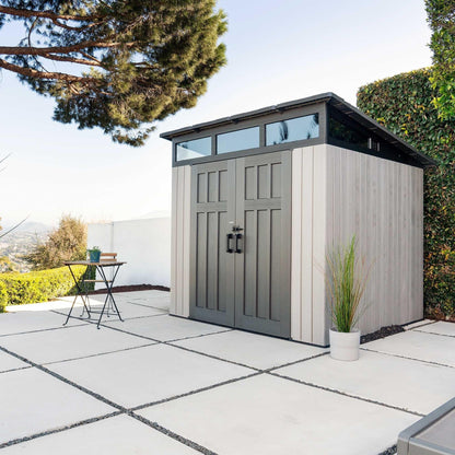 Lifetime 8.3 Ft. X 8.3 Ft. Outdoor Storage Shed - 60336 - Backyard Provider